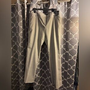 New York & Company Beige Straight Leg Pants